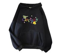 Cavetown Fan Print Hoodie Cartoon Lemon Boy Graphic Sweatshirt Men Hoody Y2k Women Kawaii Fleece Pullover Black,XL