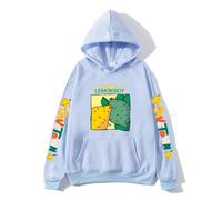 Cavetown Lemon Boy Cartoon Print Hoodies Mens Cartoon Graphic Sweatshirts Fleece Music Hooded Pullovers Male Streetwear Color 18, M