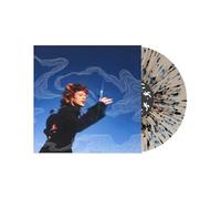 Cavetown - Running With Scissors Milky Clear with Black and Blue Splatter Cavetown