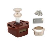 Cavi Net Push Latch Push Button Lock Quick Release Push Boton Latch Caravan RV Composition Latch Push Cagmetheton Camping Car Caravan Home Yacht Keyless Cabinet Lock