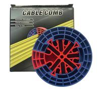 Cavi Organiser - Complete Kit for Desk Cable Management, Professional Tools for Arranging Wires, Intelligent Solution for Ordering Ethernet Cables, Storage Space Rescue Accessory
