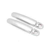 CAVINBDZ Car Exterior Door Handle Cover Trim for SEAT for Leon MK1 for Toledo 99-07 for Arosa 97-04 for Ibiza for Cordoba for Vario 03-07 (Silver 3)