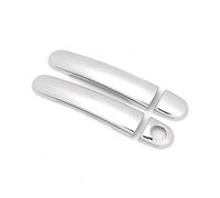 CAVINBDZ Car Exterior Door Handle Cover Trim for SEAT for Leon MK1 for Toledo 99-07 for Arosa 97-04 for Ibiza for Cordoba for Vario 03-07 (Silver 2)