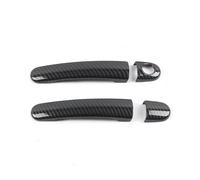 CAVINBDZ Car Exterior Door Handle Cover Trim for SEAT for Leon MK1 for Toledo 99-07 for Arosa 97-04 for Ibiza for Cordoba for Vario 03-07 (Carbon Texture 2)