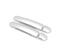 CAVINBDZ Car Exterior Door Handle Cover Trim for SEAT for Leon MK1 for Toledo 99-07 for Arosa 97-04 for Ibiza for Cordoba for Vario 03-07 (Silver 1)