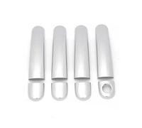 CAVINBDZ Car Exterior Door Handle Cover Trim for SEAT for Leon MK1 for Toledo 99-07 for Arosa 97-04 for Ibiza for Cordoba for Vario 03-07 (Silver B)
