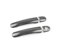CAVINBDZ Car Exterior Door Handle Covers for VW for Golf 4 for Jetta for Bora MK4 1999-2004 for Rabbit A4 1J for Passat B5 1997-2005 (Carbon Texture 2)