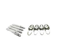 CAVINBDZ Car Side Door Handle Cover Bowl Case Trim Stickers for Odyssey 2014 2015 2016 2017 2018 2019 2020 2021 2022 (Chrome C)