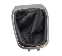 CAVINBDZ for Chevrolet for Aveo for Sonic T300 2011-2015 Gear Shift Knob Gearbox Lever Shifter Knob Boot PU Leather Dustproof Cover