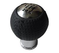 CAVINBDZ for Mazda MX-5 MX5 Gear Shift Knob Gear Ball Head Perforated Leather 6 Speed Gear Shift Knob(B)