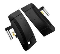 CAVINBDZ for Nissan 350Z 2003 2004 2005 2006 2007 2008 2009 Exterior Outer Left Right Door Handles 80607-CD40B 80606-CD00B (Black)
