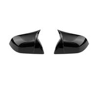 CAVINBDZ For Tesla For Model 3 2017-2022 Car Rearview Mirror Cover Bright/Matte Carbon Fiber Rear View Mirror Decorative Shell Exterior Accessories (For model 3-A2)