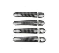 CAVINBDZ for VW for Golf 4 for Jetta for Bora MK4 1999-2004 for Rabbit A4 1J for Passat B5 1997-2005 Car Exterior Door Handle Covers (Carbon Texture A)