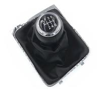 CAVINBDZ for VW for Passat B6 2005-2011 5/6 Speed Car Gear Shift Knob Lever Stick Gaiter Boot Cover Collar Styling Accessories(6 Speed)