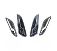 CAVINBDZ Motorbike Brake Lights For Vespa For Sprint 50 125 150 2014-2020 2021 2022 2023 4pcs Front Rear Turn Signals Lamp Daytime Running LED Light (Clear)