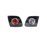 CAVINBDZ Tail Light Rear Turn Signal Warning Brake Reversing Lamp Taillight Housing For Mazda 3 For Sedan 2004-2010 Car Rear Light(Inside-1Pair)