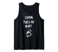 Caving Fuels My Heart Cave Explorer Spelunker Hobby Tank Top