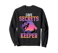 Caving Spelunking Cave Explorer Cave Secrets Keeper Sweatshirt