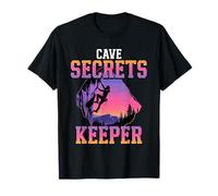 Caving Spelunking Cave Explorer Cave Secrets Keeper T-Shirt