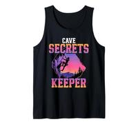 Caving Spelunking Cave Explorer Cave Secrets Keeper Tank Top
