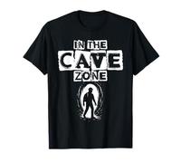 Caving Spelunking Cave Explorer in The Cave Zone T-Shirt