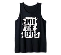 Caving Spelunking Cave Explorer Into The Depths Tank Top