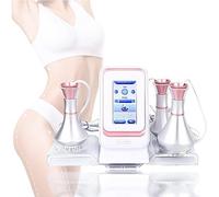 Cavitation Machine, 80K RF 3 In 1 Body Sculpting Machine Cellulite Burning Removal Machine Skin Lift Radio Frequency Massager Rejuvenation Body Facial Shaping Device for Face Waist Thigh and Buttock