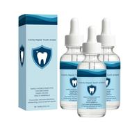 Cavity Healing Tooth Armor Liquid,Odontic Care Repair Kit,Enamel Strengthening,Hydroxyapatite Remineralization Complex for Cavity Repair,Enamel Strengthening and Helps Keep Gum Healthy (3PCS)