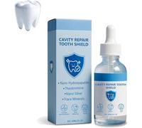 Cavity Repair Tooth Shield, Cavity Healing Tooth Armor Liquid - Nano Hydroxyapatite Remineralization Liquid for Enamel Strengthening & Teeth Whitening, 60ML (1Pcs)