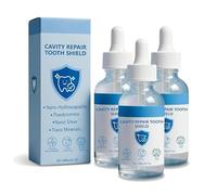 Cavity Repair Tooth Shield,Cavity Healing Tooth Armor Liquid,Oral Care Serum,Nano Hydroxyapatite Remineralization Liquid,for Enamel Strengthening & Teeth Whitening,Oral Care for Daily (3 pcs)
