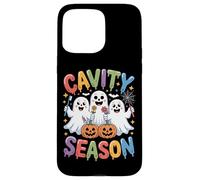 Cavity Season Ghosts Dentist Halloween Candy Lovers Family Case for iPhone 15 Pro Max