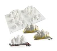 Cavity Silicone Ice Cube Mold for Sweet Cake, Iceberg Mousse Method, DIY Snow Mountain Chocolate Ice Tray