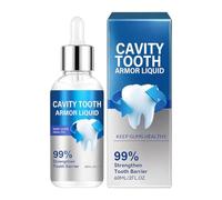 Cavity Tooth A Rmor Liquid, with 99% Strength Barrier, 60ml, Portable Mouth Cleanser Liquid, Breath Freshening Den-Tal Care Solution, Enamel Fortifying Teeth Care, for After Meals and Bedtime Use