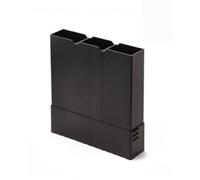 Cavity Vertical Extension Sleeve Easy-Trim, Black, 2 Brick Course Height, Telescopic Underfloor Vent Compatible Pack Quantity 1