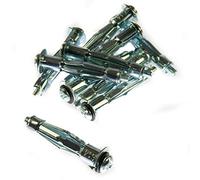 Cavity Wall Anchor Metal M6 x 52mm Plasterboard Drywall Fixing (Pack of 10)