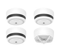 Cavius Battery Powered CV2106 3x Optical Smoke & CV3106 1x Heat Alarm RF 10yr Sealed-in Lithium Battery