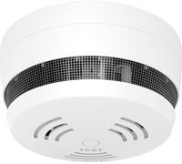 Cavius CV2208 Mains Powered Optical Smoke Alarm RF 10yr Lithium Battery Backup 97x52mm