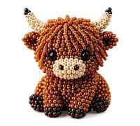 CavspkArt 3D Beaded Animals Craft Set Beads Animals Tiny Beaded Animal DIY