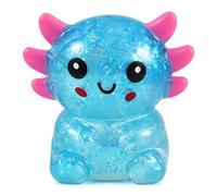 CavspkArt Axolotl Stress Relief, Soft Slow-Rising Fidget for Sensory Play, Cute Axolotl for Anxiety and Focus, Party Favors