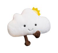 CavspkArt Cute Cloud Plush Pillow Toys, Soft Plush Cushion for Bedside Sofa, Funny Plushies Soft Toys, Cloud Plush Toy Stuffed Pillow for Home Decoration, Gift for boys and Girls (Cloud)