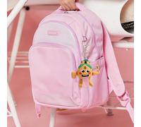 CavspkArt Steal a Brainrot Plush Keychain, Unique Brainrot Plush Keyrings Hanging Ornament, Steal a Brainrot Pendant, Cute Games Plush with Keychain for Cars, Keys and Bags (Esok Sekolah)