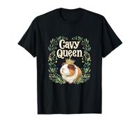 Cavy Queen Guinea Pig Lover Pet Owner T-Shirt