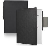 Caweet Case for Remarkable Paper Pro 11.8 Inch 2024 Released, Premium PU Leather Lightweight Book Folio Cover with Bulit-in Magnet & Pen Holder, Black