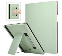 Caweet Stand Case for Remarkable Paper Pro 11.8 Inch 2024, Hard Back Shell Protective Auto Sleep/Wake Book Folio Cover with Pen Holder and Hand Strap, Green