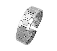 CAWEUER 16 17.5 20 22 23mm Solid Stainless Steel Watch Strap Compatible With Cartier Compatible With London Solo Bracelet WSTA0029 WSTA0041W5200013 Band(22mm-Width)