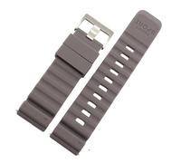 CAWEUER 24mm Rubber Watch Band Strap Compatible With Suunto TRAVERSE Series Alpha Spartan Sport Silicone Watchband Bracelet Compatible With Suunto 9 Baro(C-Grey)