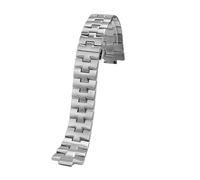 CAWEUER 904 Stainless Steel Watchband For 1853 Compatible With Tissot PRX Super Player Watch Strap T137.407/137.410 Series Wristband Men's Bracelet 12mm