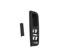 CAWEUER Car Front Rear Left Right Black Door Pull Grab Handle Compatible with Bora Golf 4 MK4 Jetta 1999 2000 2001 2002 2003 2004(LHD 2PCS)