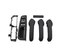 CAWEUER Car Front Rear Left Right Black Door Pull Grab Handle Compatible with Bora Golf 4 MK4 Jetta 1999 2000 2001 2002 2003 2004(LHD 9PCS)