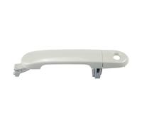 CAWEUER Compatible with 1 Pcs Car Exterior Door Handle Front Left Compatible with Nissan Versa 2007-2012 Compatible with Tiida 2007-2011 82640-EL12A 82641-EL12A(White Front Left)